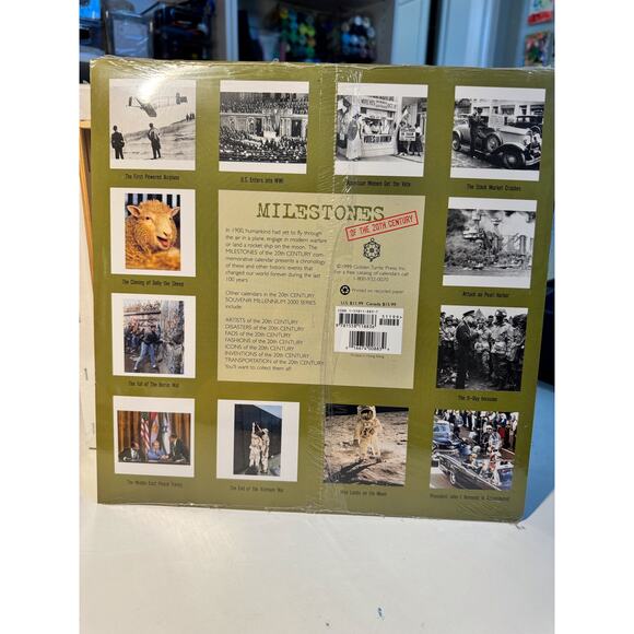 Vintage 2000 Calendar-Milestones of the 20th Century13 - Picture 2 of 2